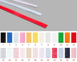 10 mm Single fold bias tape