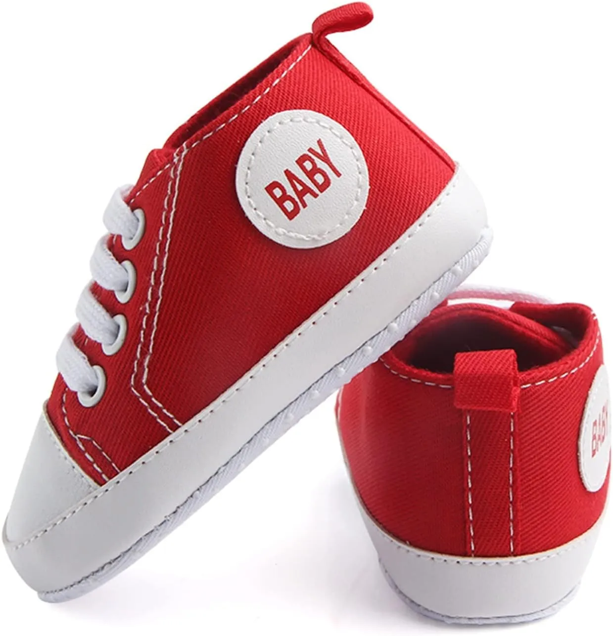 24 Months Tennis Shoes Sports Toddler Girls Barefoot Baby Walkers Kids Non-Slip Prewalker First Colour Soild Shoes Boys Shoes Floor The Baby Toddler Infant Baby Boys