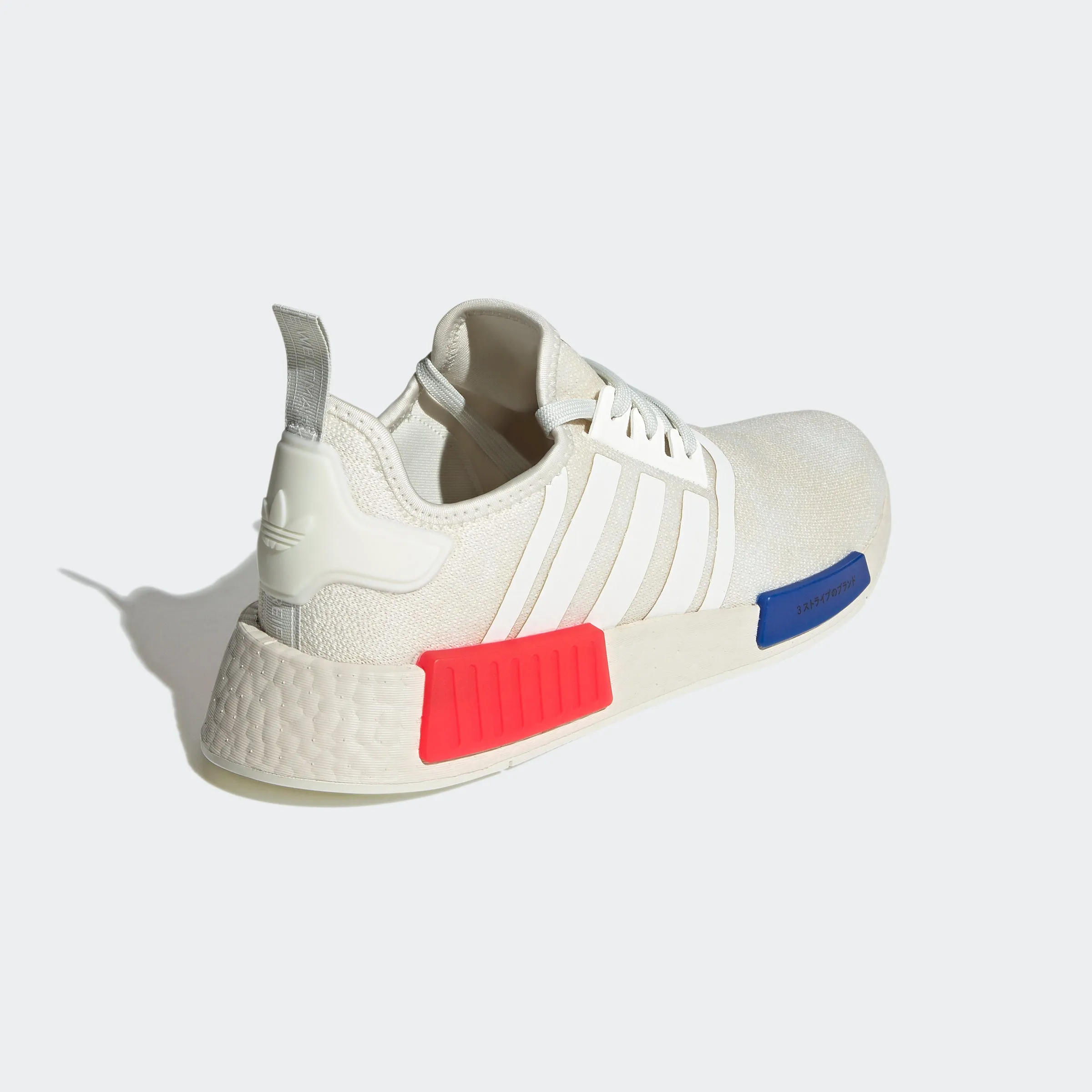 adidas NMD_R1 Shoes | White/Red/Blue | Men's