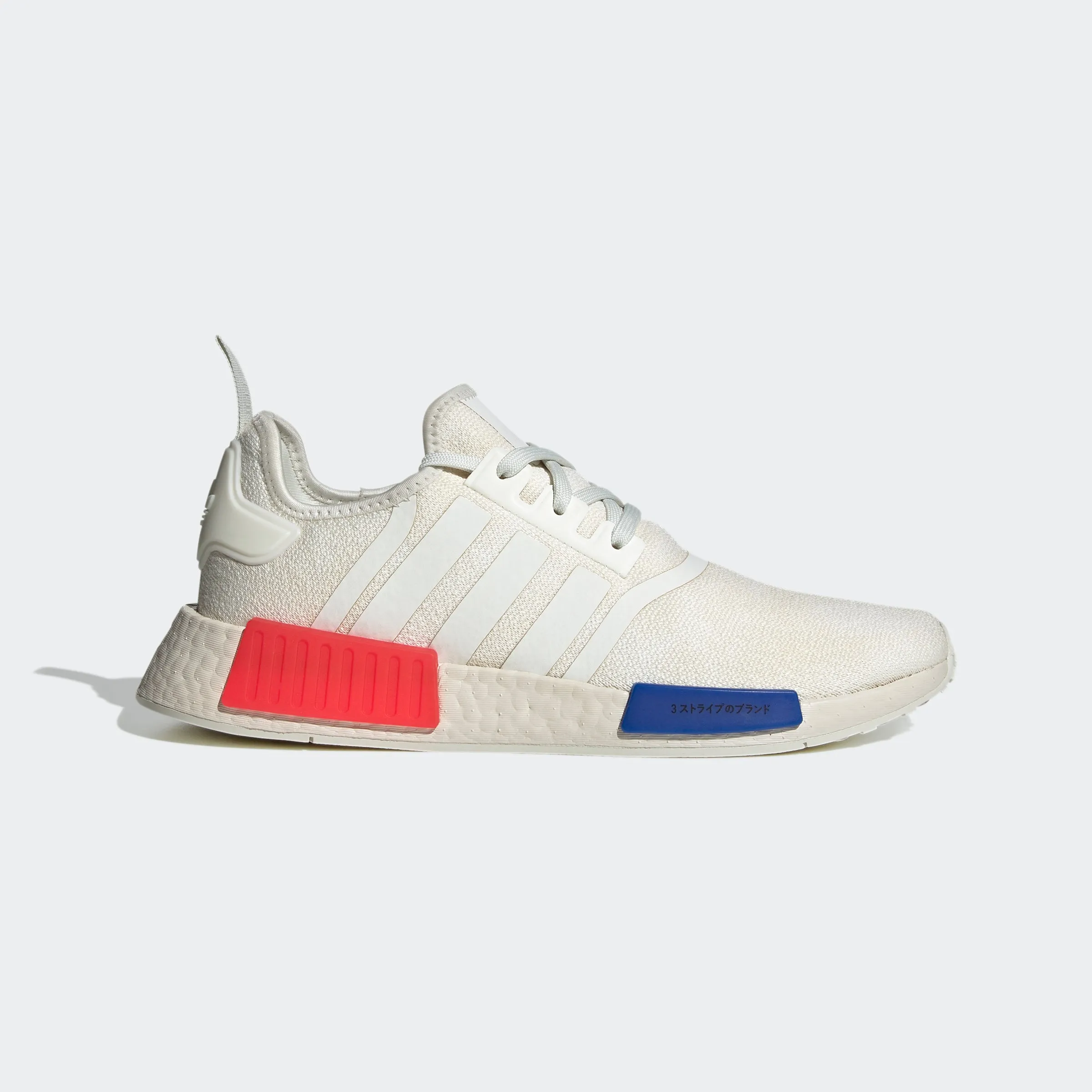 adidas NMD_R1 Shoes | White/Red/Blue | Men's