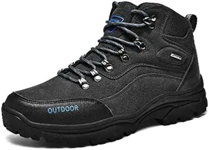 Autumn and Winter New Sports Shoes, Large Size Men's Shoes, Hiking Shoes, Outdoor Sports Used to Protect Your feet (Color : Grey, Size : 11)