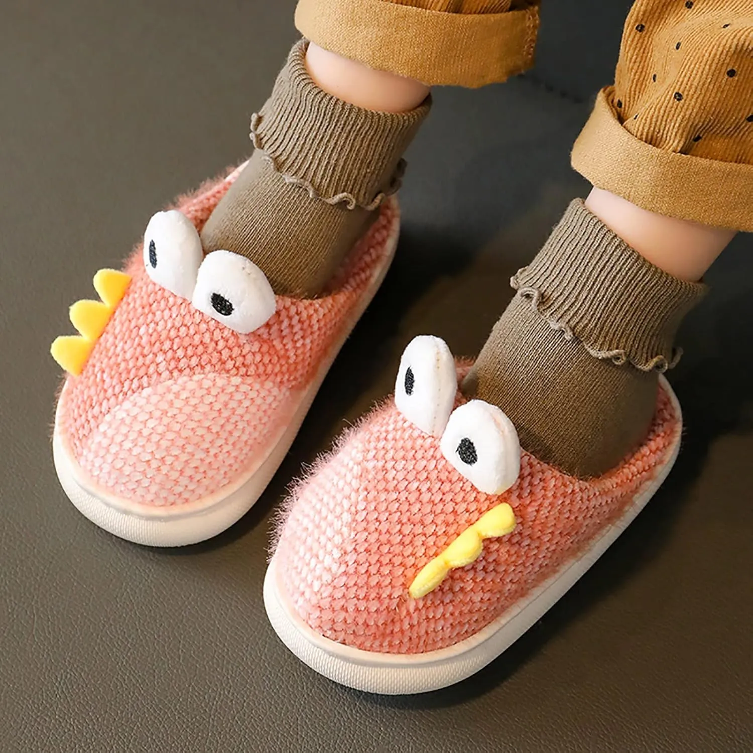 Baby House Slippers Kids Dinosaur Slippers For Girls Boys Slippers Comfy House Clear Slippers for Girls
