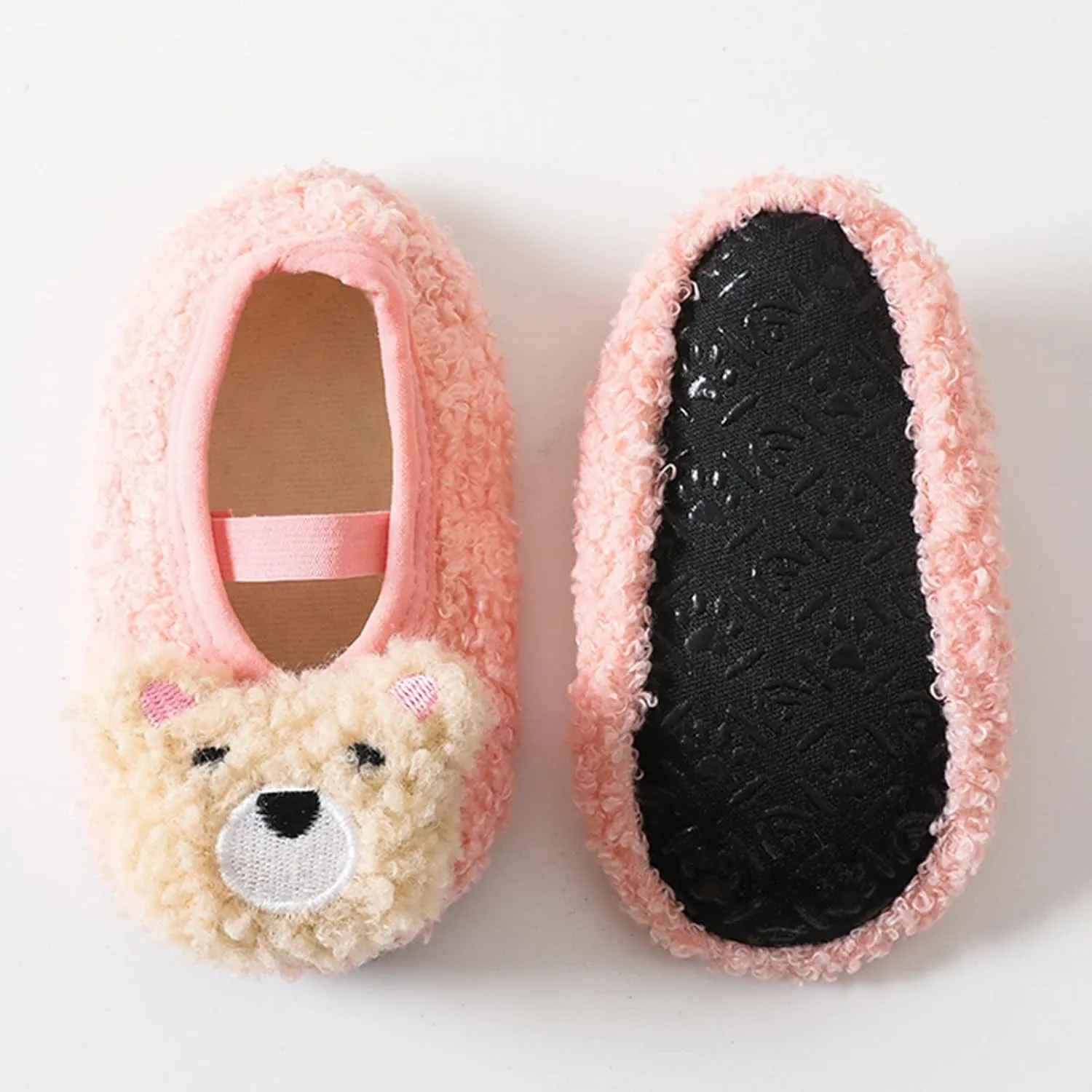 Baby Infant Girl Tennis Shoes Boys and Girls Cartoon Character Pattern Warm Toddler Shoes Shoes Infant Size 2