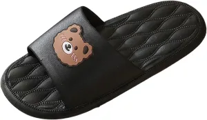 Bath Slippers Women's Slippers with Arch Support Ultra Comfort Non-Slip Shower Sandals Indoor and Outdoor