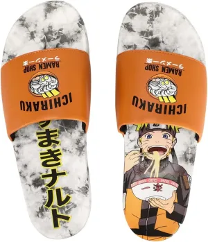 Bioworld Naruto Shippuden Ichiraku Ramen Shop Mens Slides