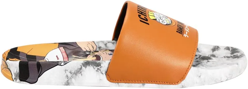 Bioworld Naruto Shippuden Ichiraku Ramen Shop Mens Slides