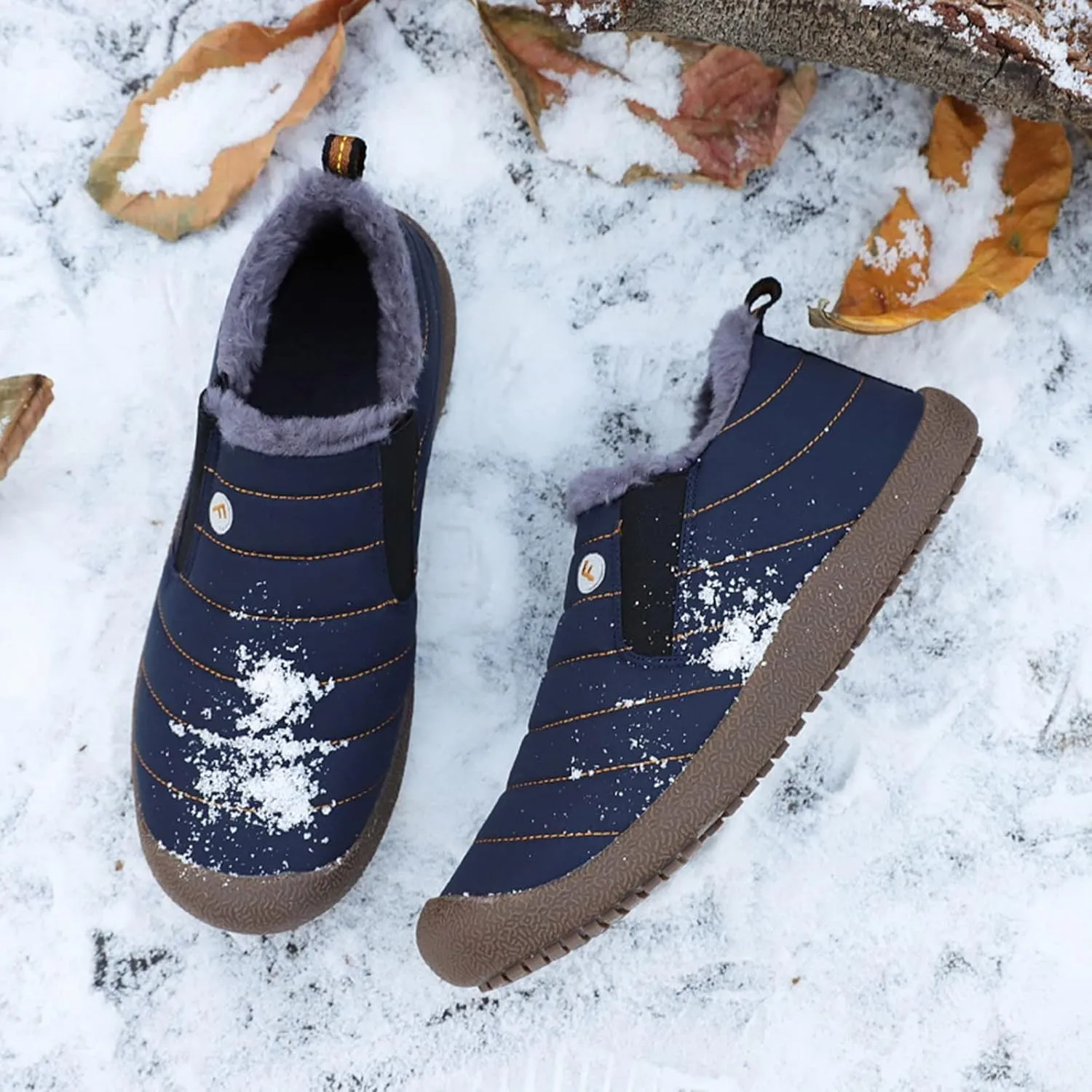 Black Snow Boots for Women Knee High Womens Winter Boots Waterproof Insulated Fuzzy Knee High Winter Boots for Women Ladies Waterproof Winter Boots Waterproof Snow Hiking Shoes Women