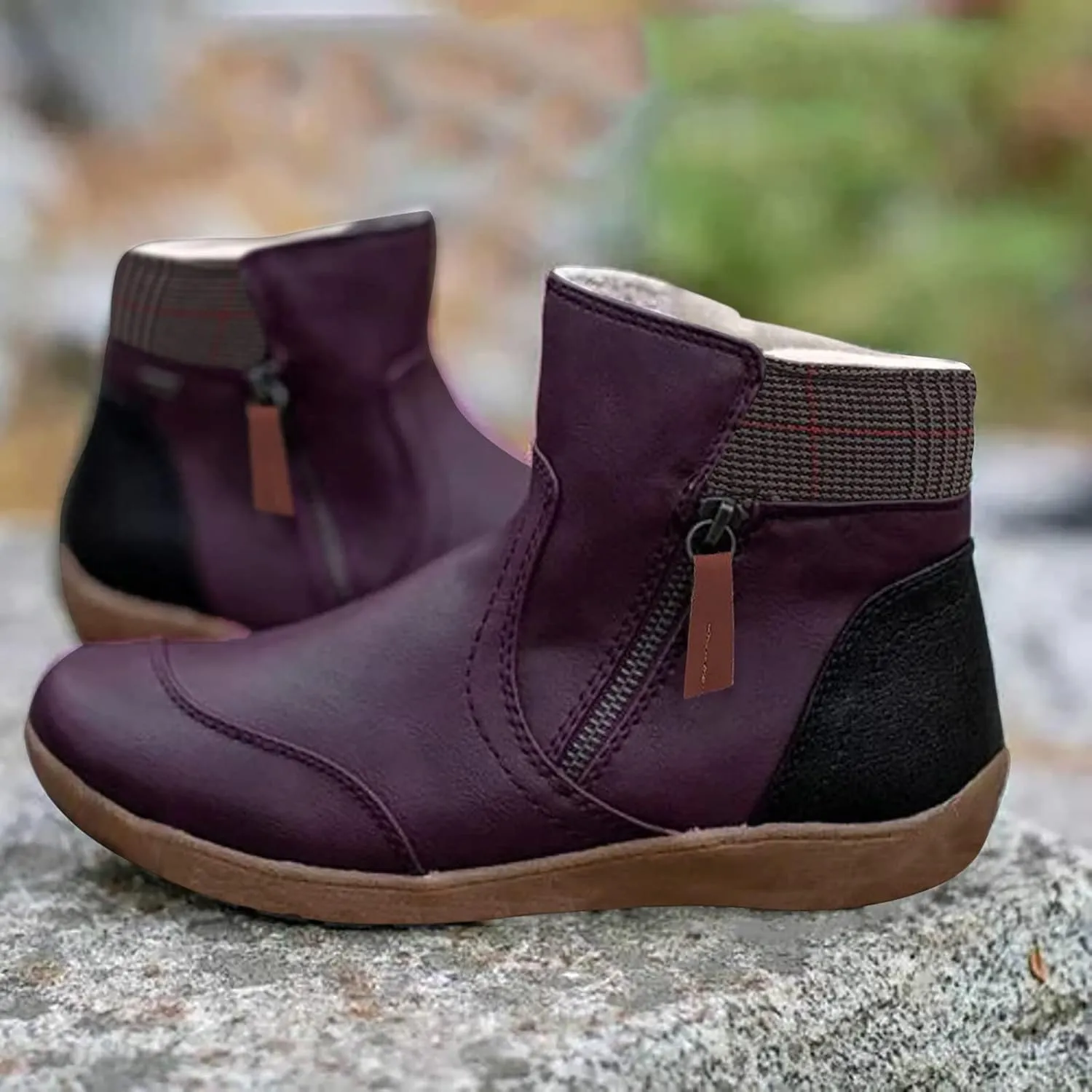 Black Winter Boots for Women Waterproof Womens Winter Snow Boots 2023 Platform Women Winter Snow Boots Padded Woman Waterproof Snow Boots Botas De Invierno Modernas Para Mujer