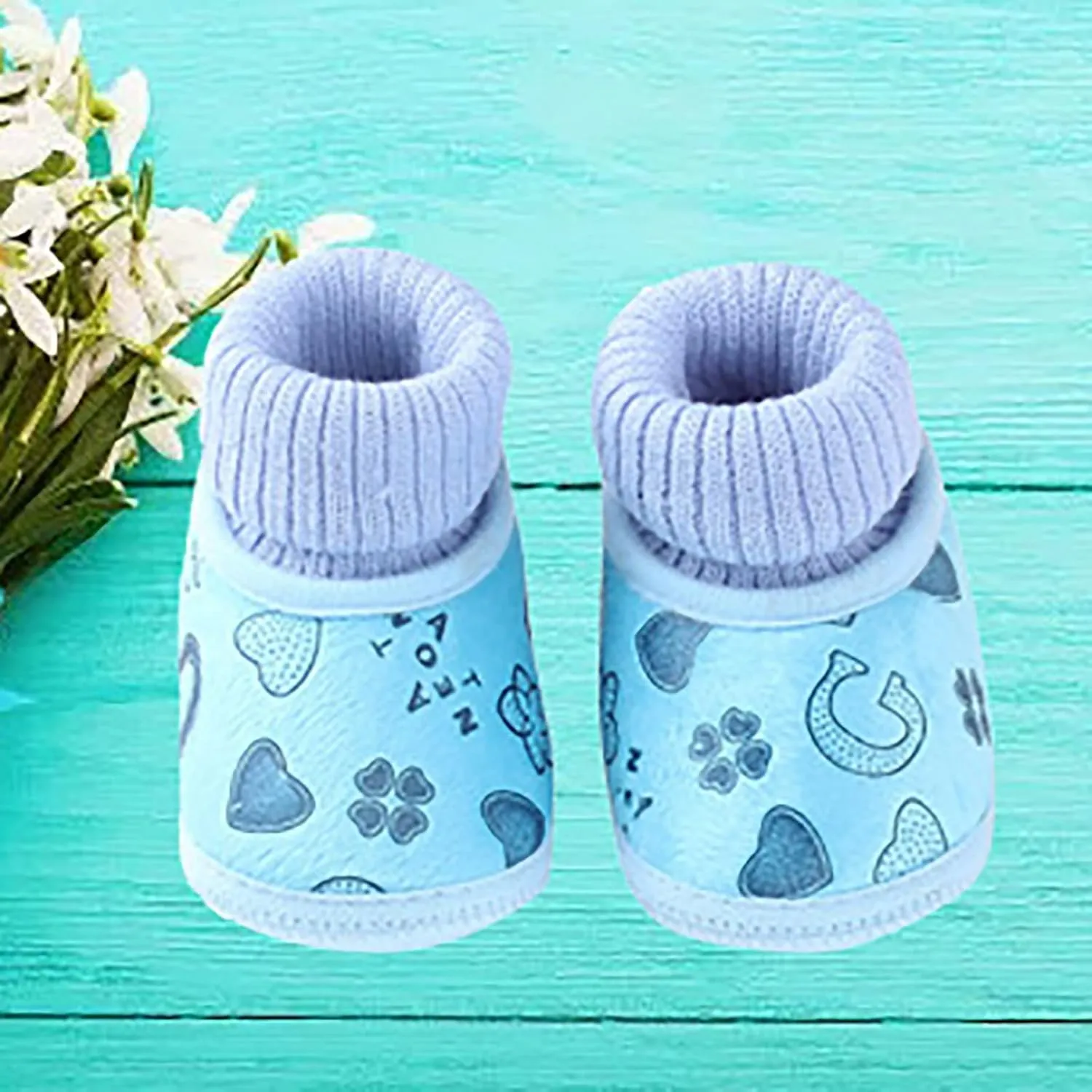 Boots Size 1 Warming Cotton Shoes For Baby Girls And Boys Warm Shoes Soft Booties Comfortable Toddler Shoes Toddler Rubber Boots Girls