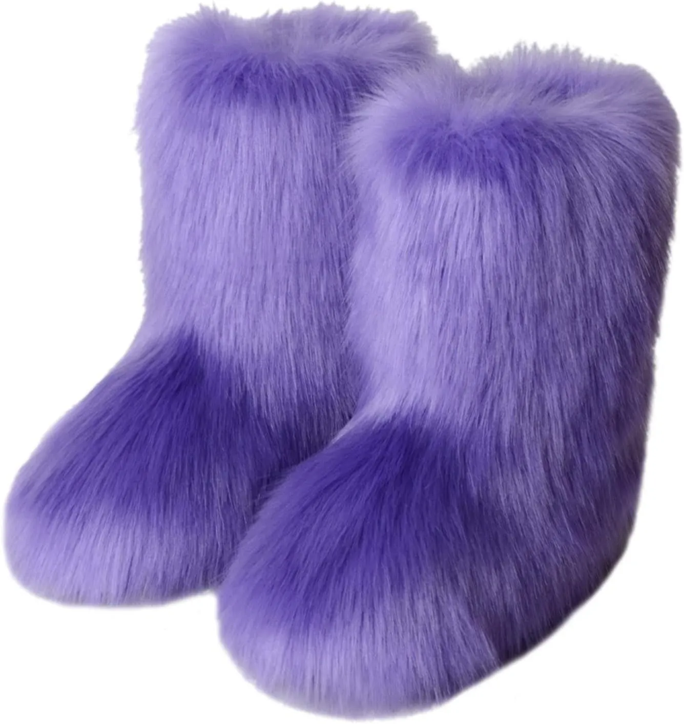 Boots Winter Snow Women's Wide Women Snow Booties Womens Slip on Winter Boots Ankle Womens Waterproof Boots 6.5 Snow Boots Wide Calf