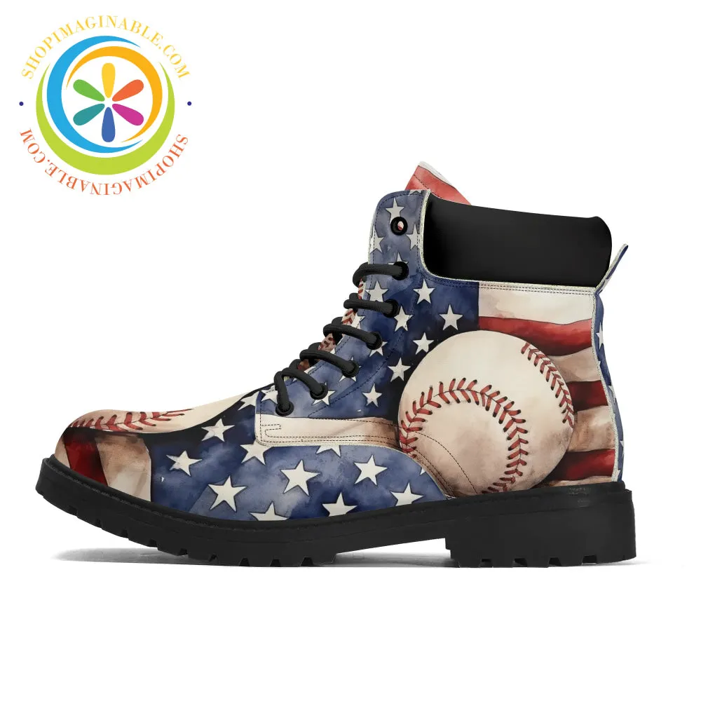 Born To Play Ball in the USA Women's Boots