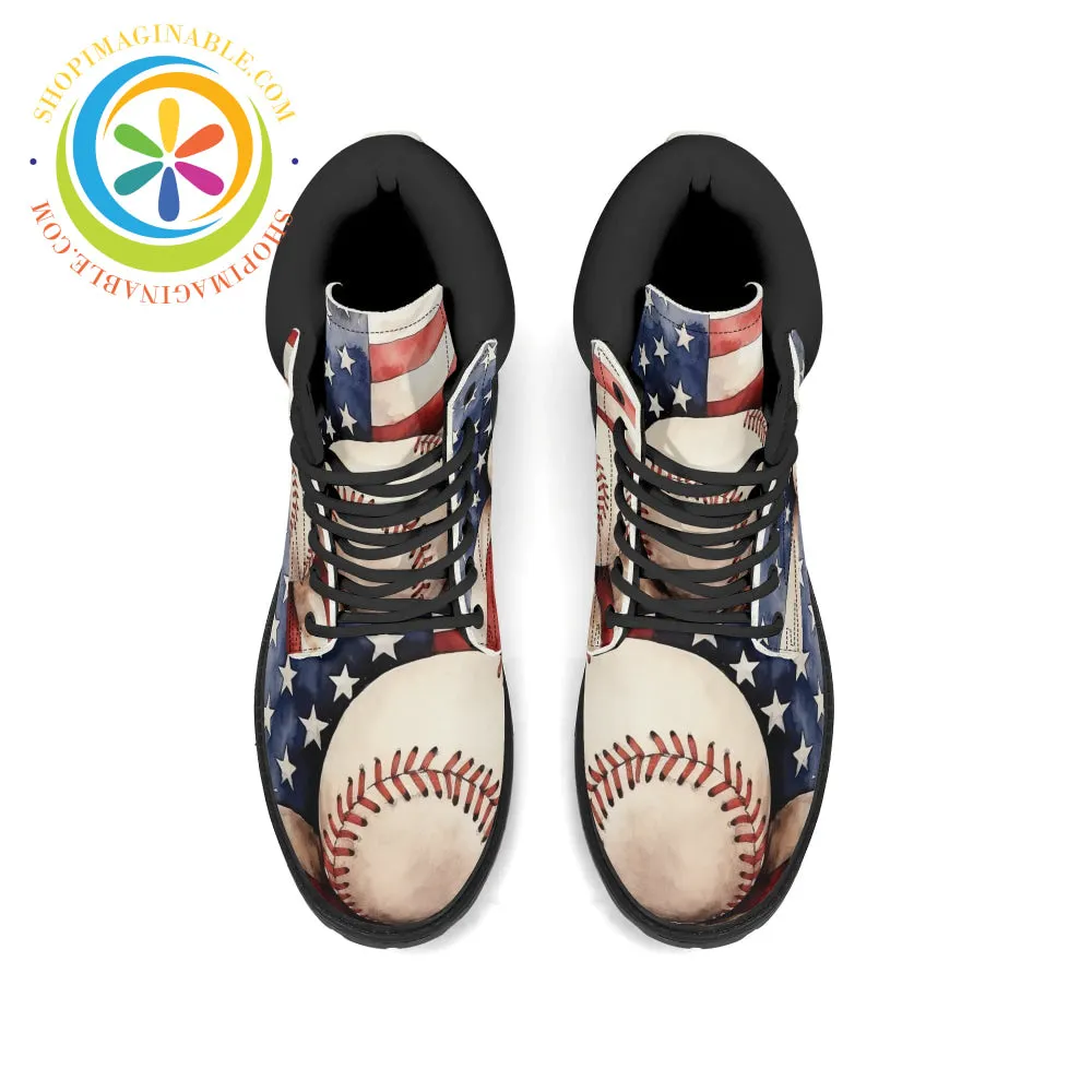 Born To Play Ball in the USA Women's Boots