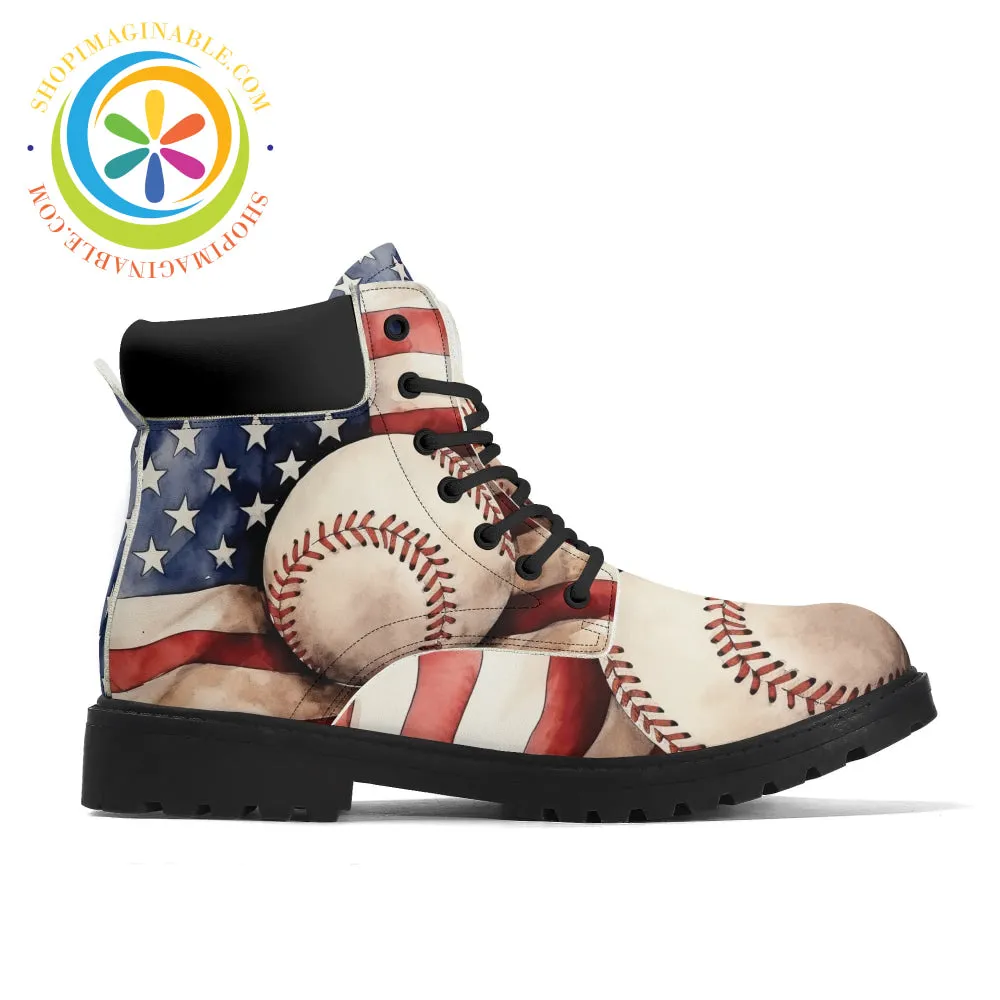Born To Play Ball in the USA Women's Boots