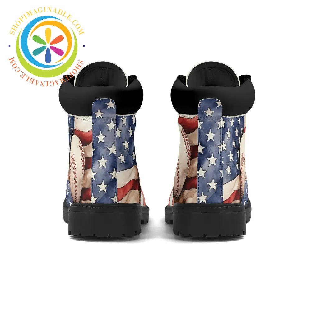 Born To Play Ball in the USA Women's Boots