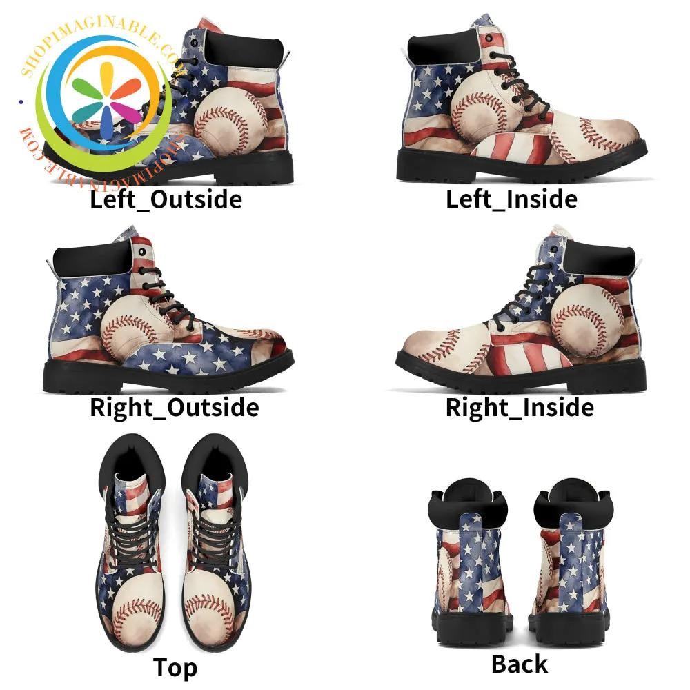 Born To Play Ball in the USA Women's Boots