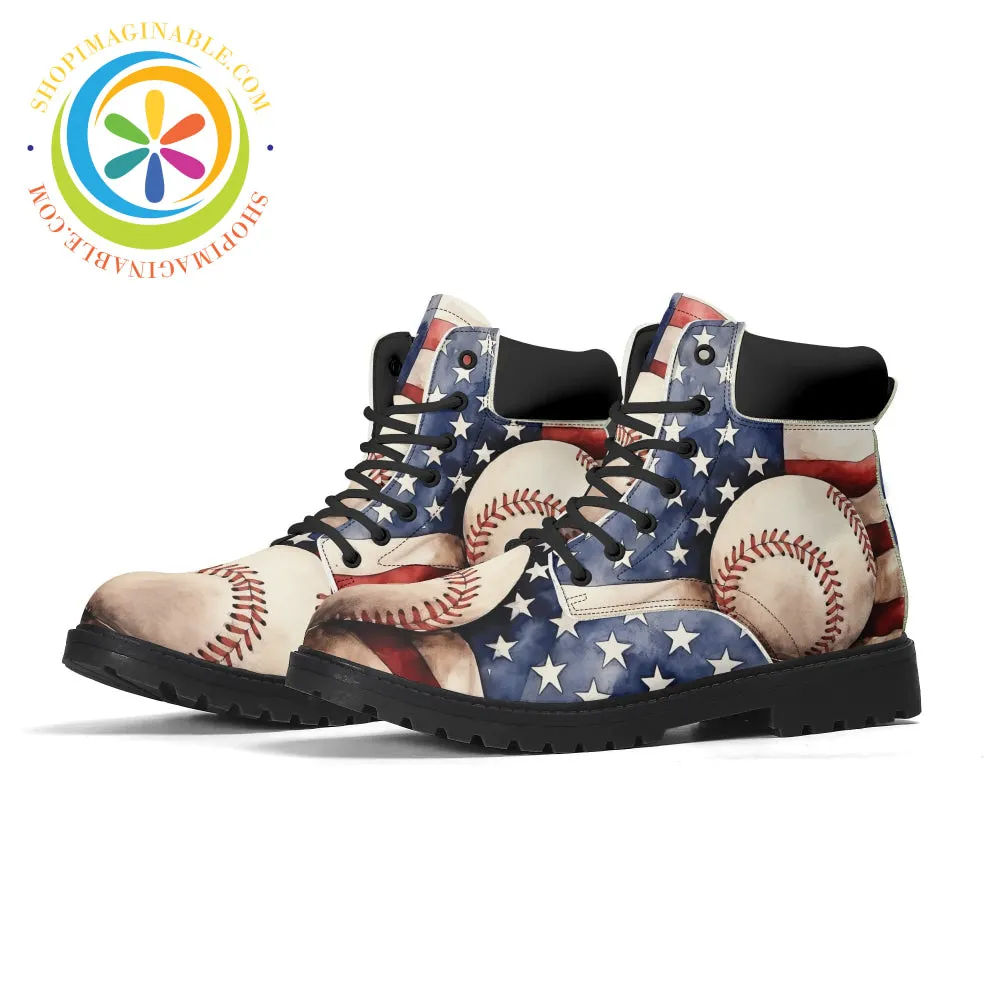 Born To Play Ball in the USA Women's Boots