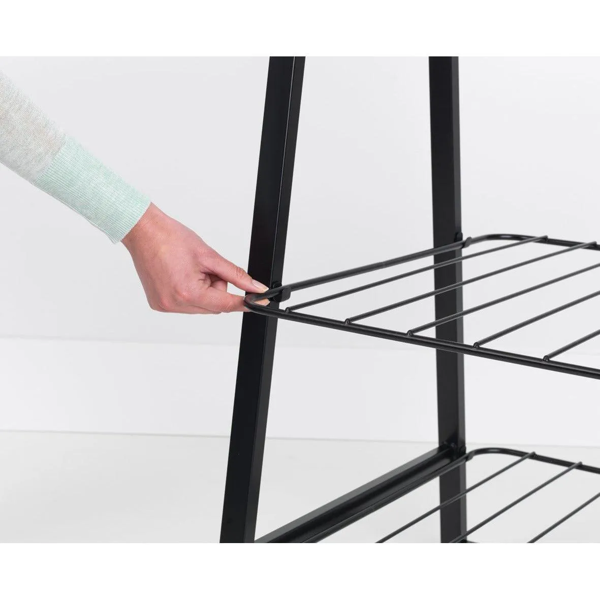 Brabantia Large Linn Clothes Rack - Black | 118241