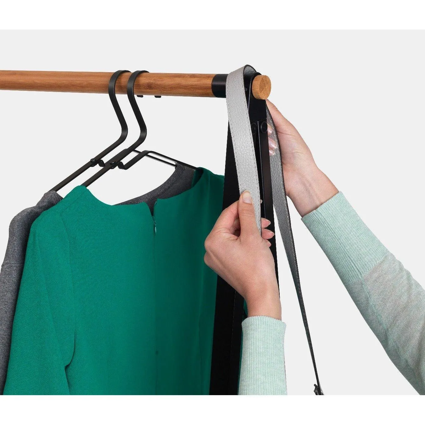 Brabantia Large Linn Clothes Rack - Black | 118241