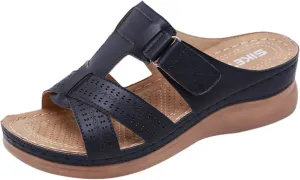 Cathalem Summer Sandals for Women 2024 Sandals with Arch Support Recovery Slides Plantar Fasciitis Slippers Women