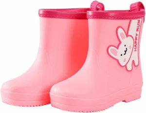 Children's Cute Rain Shoes Boys Girls ??ellies ??aterproof ??artoon Pull On Rainboots Mud Shoes for Boots Baby Girls