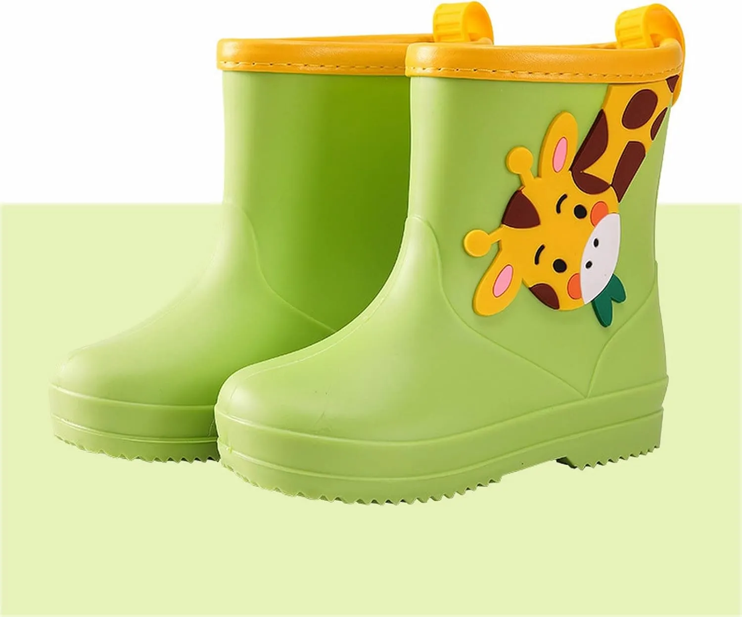 Children's Cute Rain Shoes Boys Girls ellies aterproof artoon Pull On Rainboots Mud Shoes for Boots Baby Girls