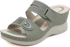 Ciuyurra Women Arch Support Slide Sandals