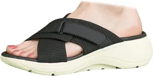 Ciuyurra Women Comfy Flat Slide Sandals