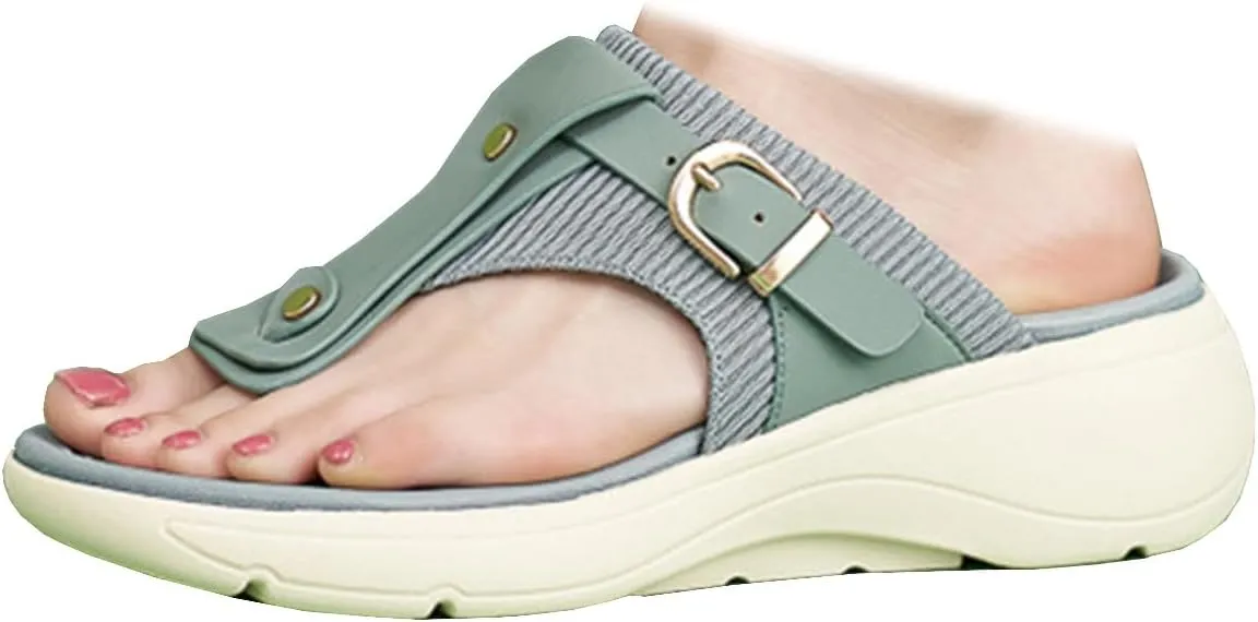 Ciuyurra Women Comfy Flat Slide Sandals
