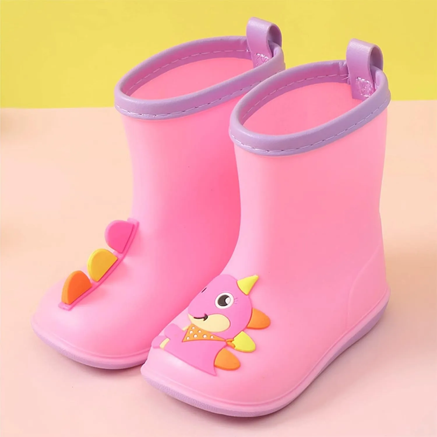 Colorful Cartoon Animal Children's Rain Boots Baby Water Shoes EVA Soft Outdoor Kids Rain Boots And Girls