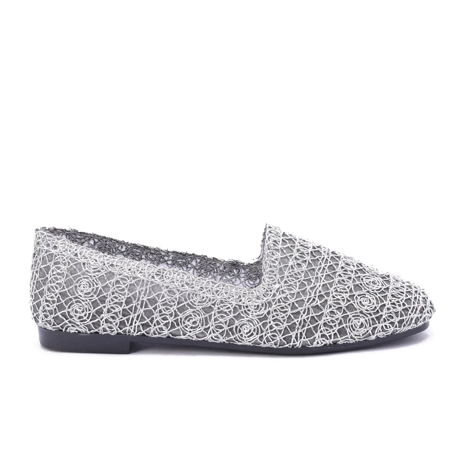 Espadrille Mules-Gray