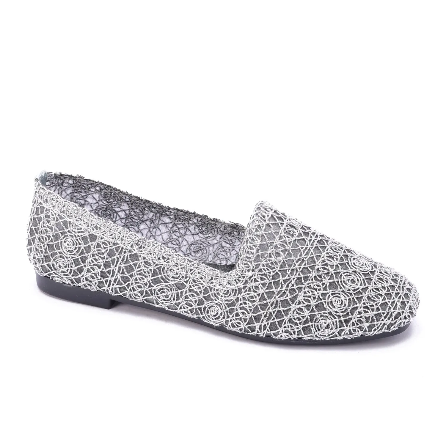 Espadrille Mules-Gray