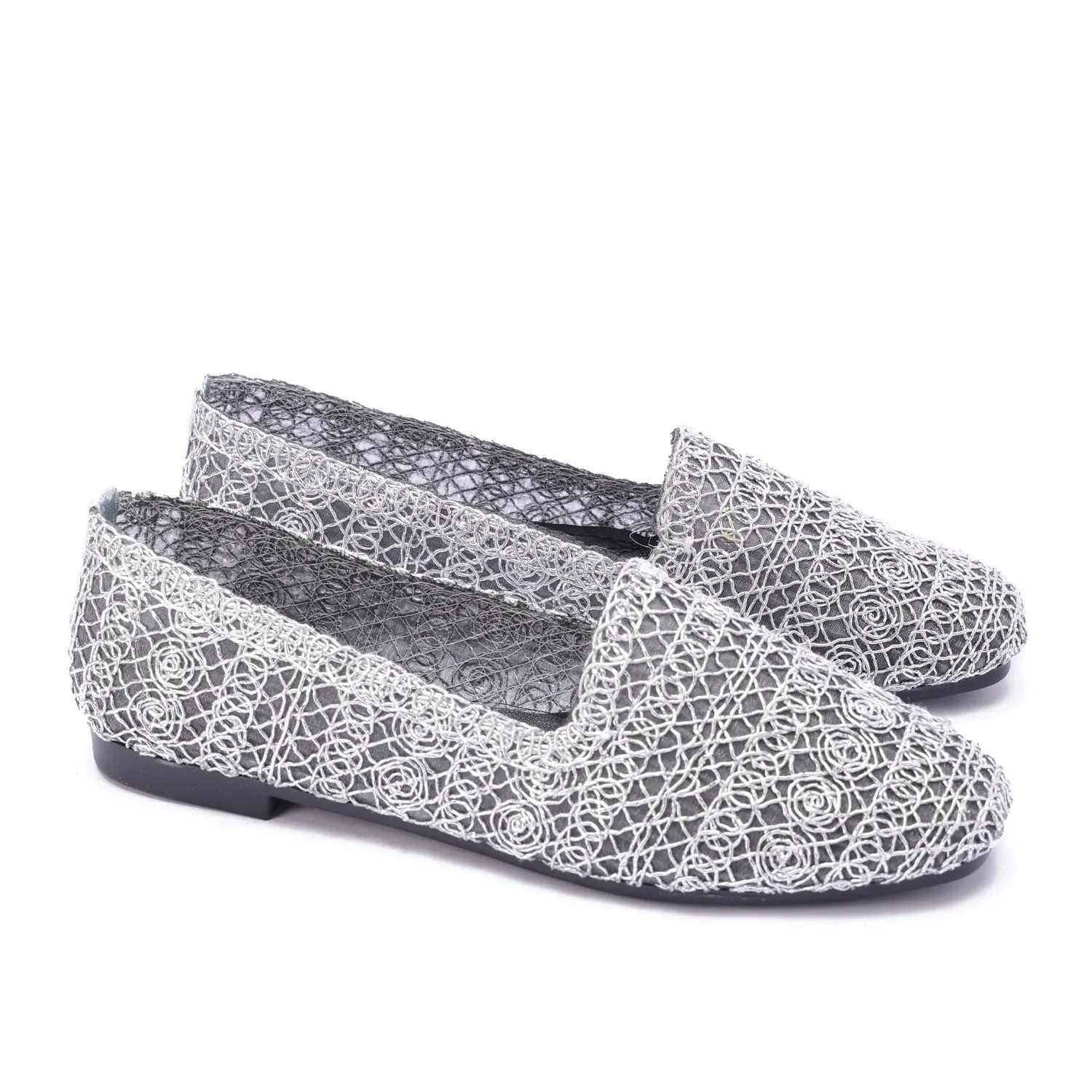 Espadrille Mules-Gray