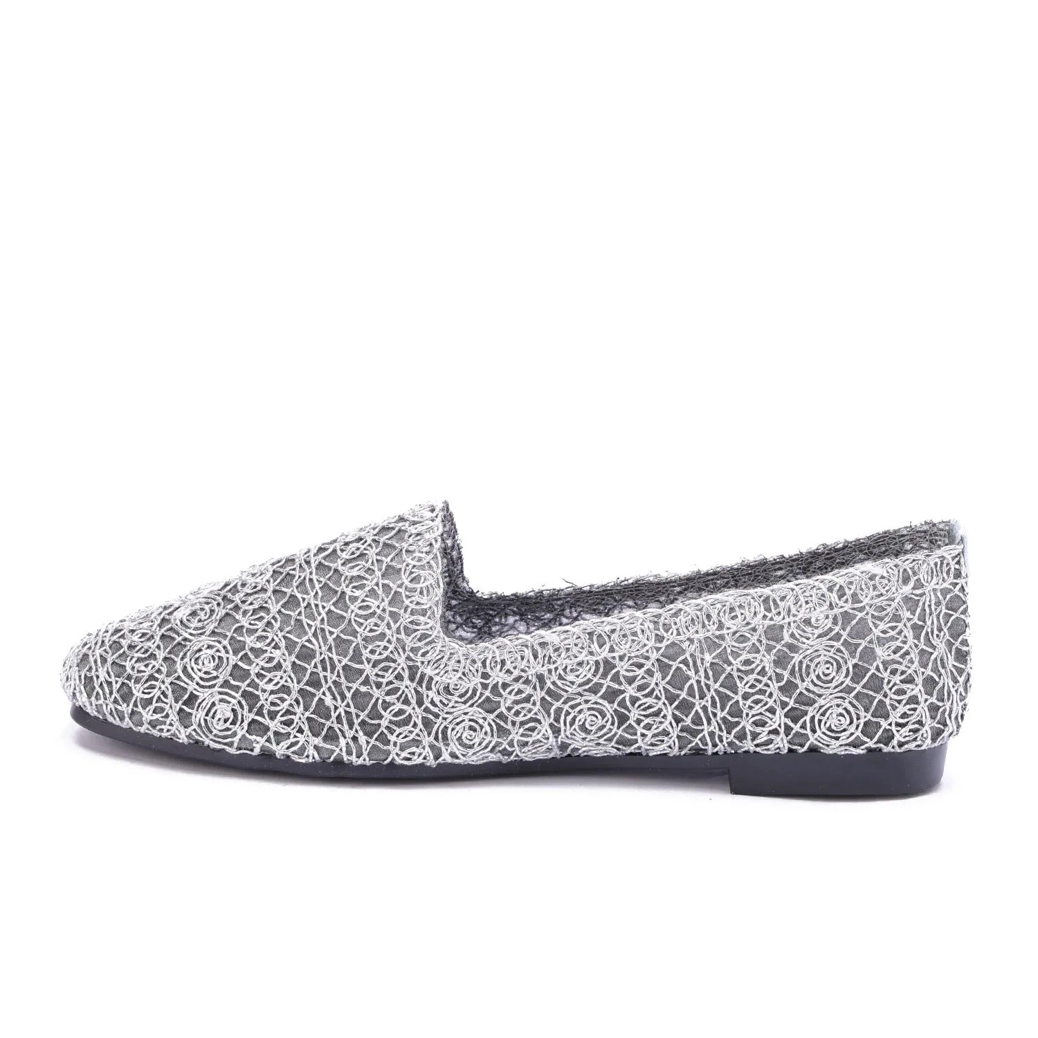 Espadrille Mules-Gray
