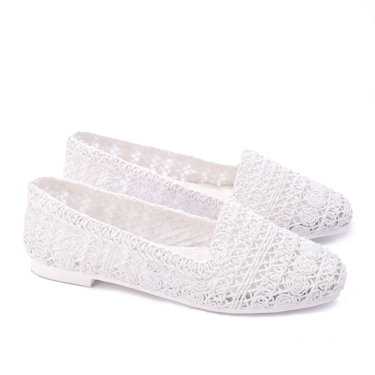 Espadrille Mules-White