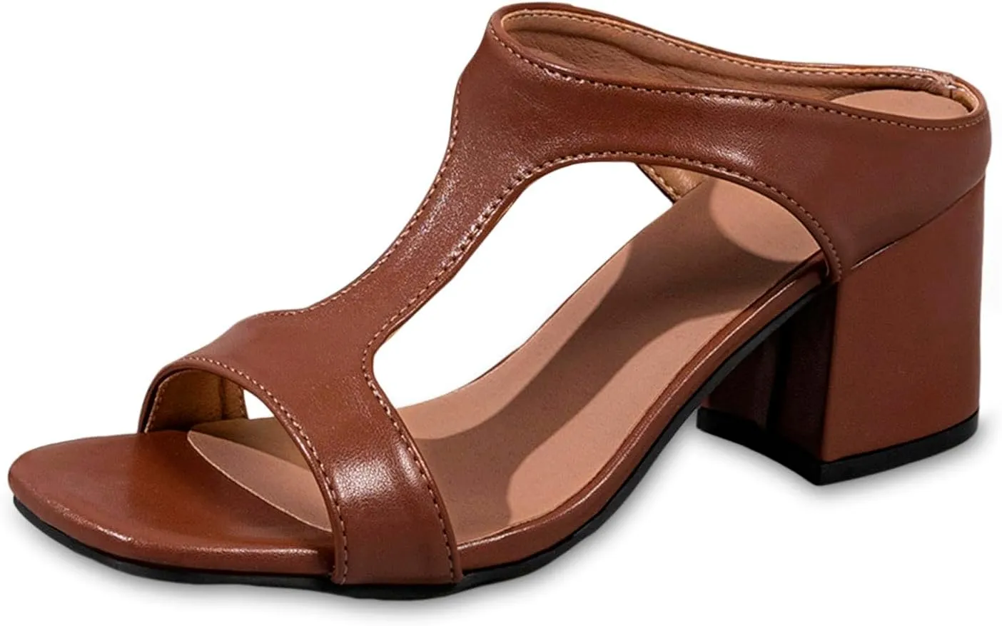 European Plus Size Fashionable Sexy Solid Sandals Thick Heels High Heels Fish Mouth Hollow Womens Bow Sandals Jelly