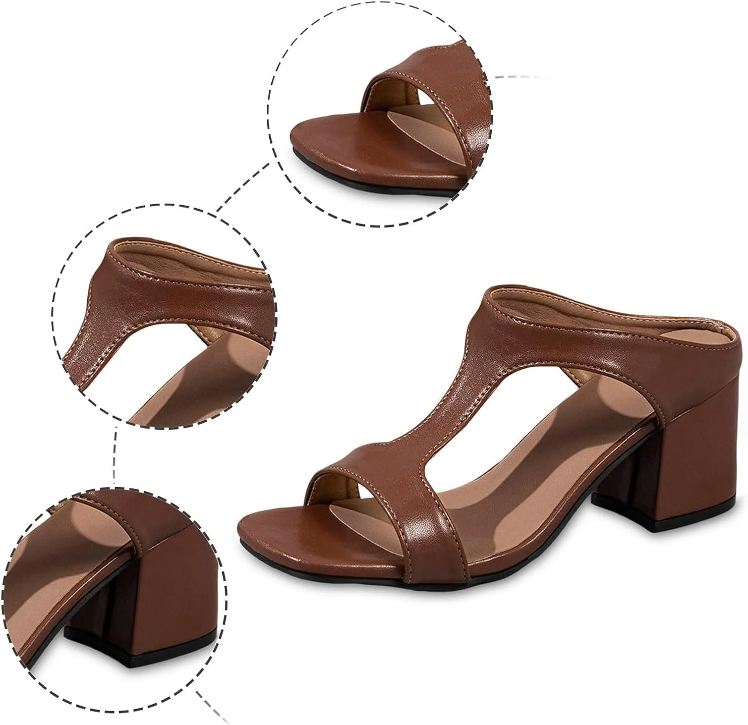 European Plus Size Fashionable Sexy Solid Sandals Thick Heels High Heels Fish Mouth Hollow Womens Bow Sandals Jelly
