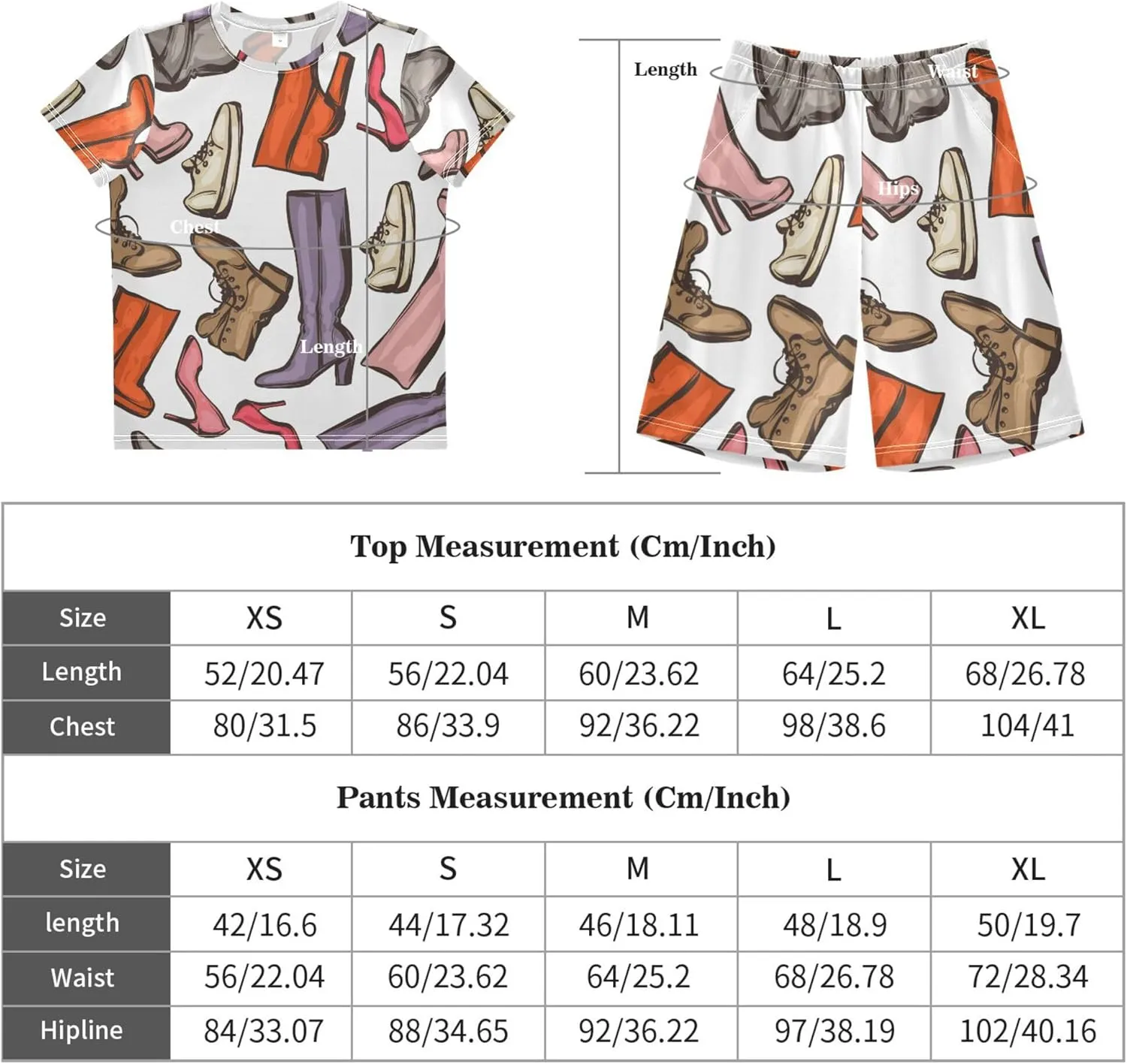 Exnundod Boys Shorts Set Pattern Various Women Shoes Athletic Short Sets Basketball Casual Kids Summer Outfits 6-14Y