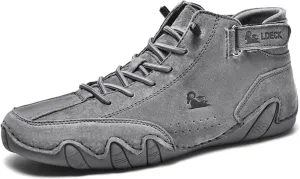 Fashionable Men's Boots Waterproof Lightweight Unisex Outdoor Shoes For Hiking, Camping, And Driving All Year Round High Top Chukka Boots