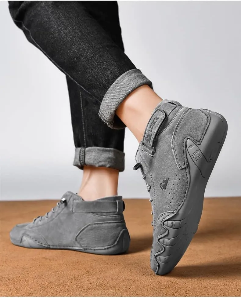 Fashionable Men's Boots Waterproof Lightweight Unisex Outdoor Shoes For Hiking, Camping, And Driving All Year Round High Top Chukka Boots
