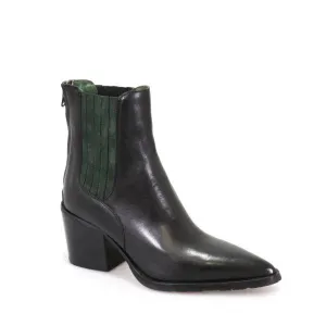 Felmini D281 Black & Army Ankle Boots