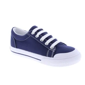 Footmates Taylor | Navy Kids Sneakers
