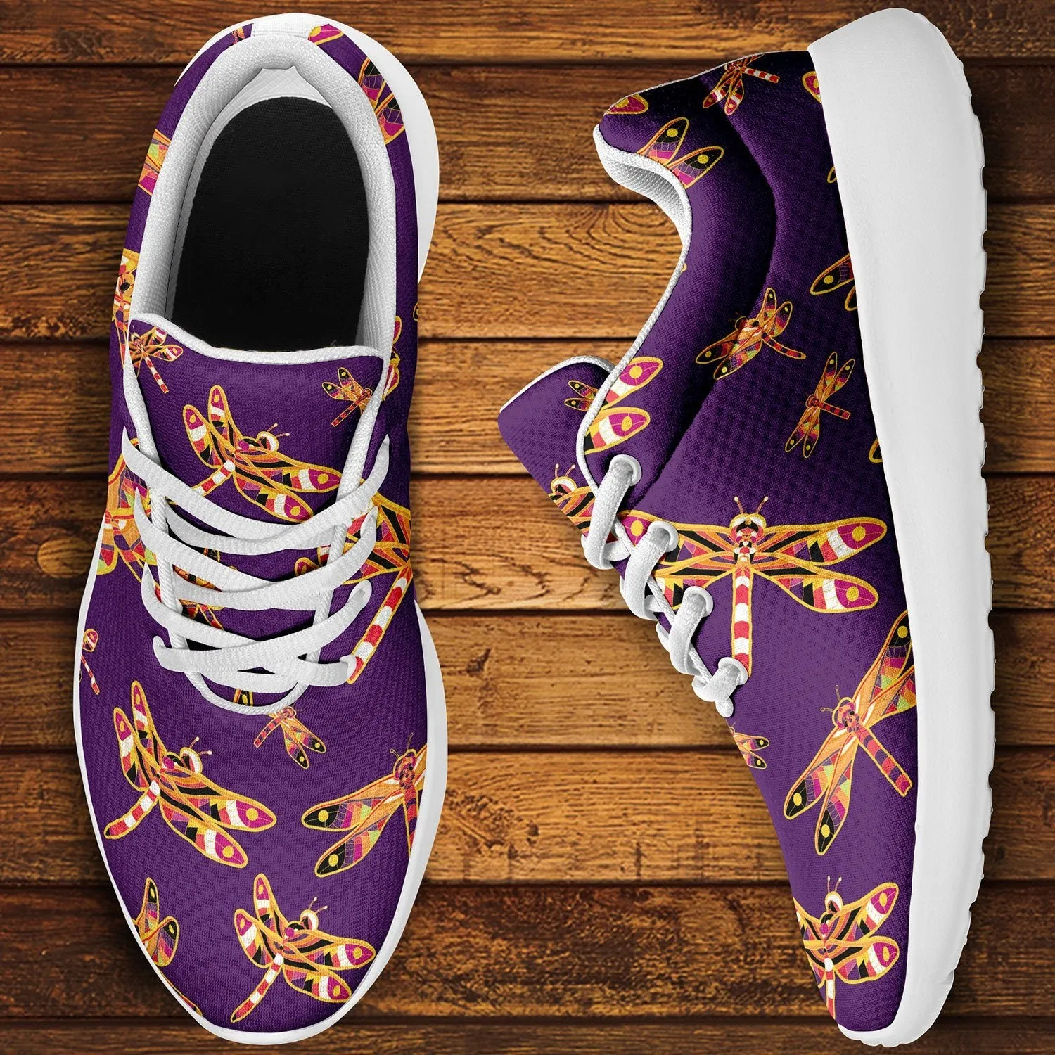 Gathering Yellow Purple Ikkaayi Sport Sneakers