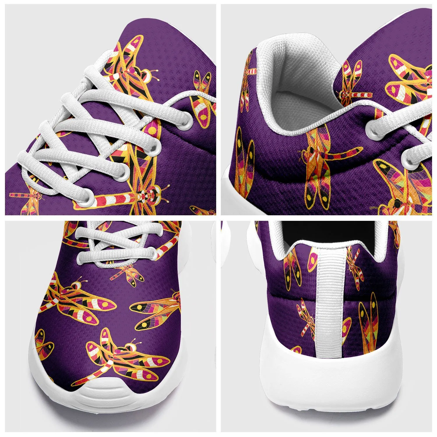 Gathering Yellow Purple Ikkaayi Sport Sneakers
