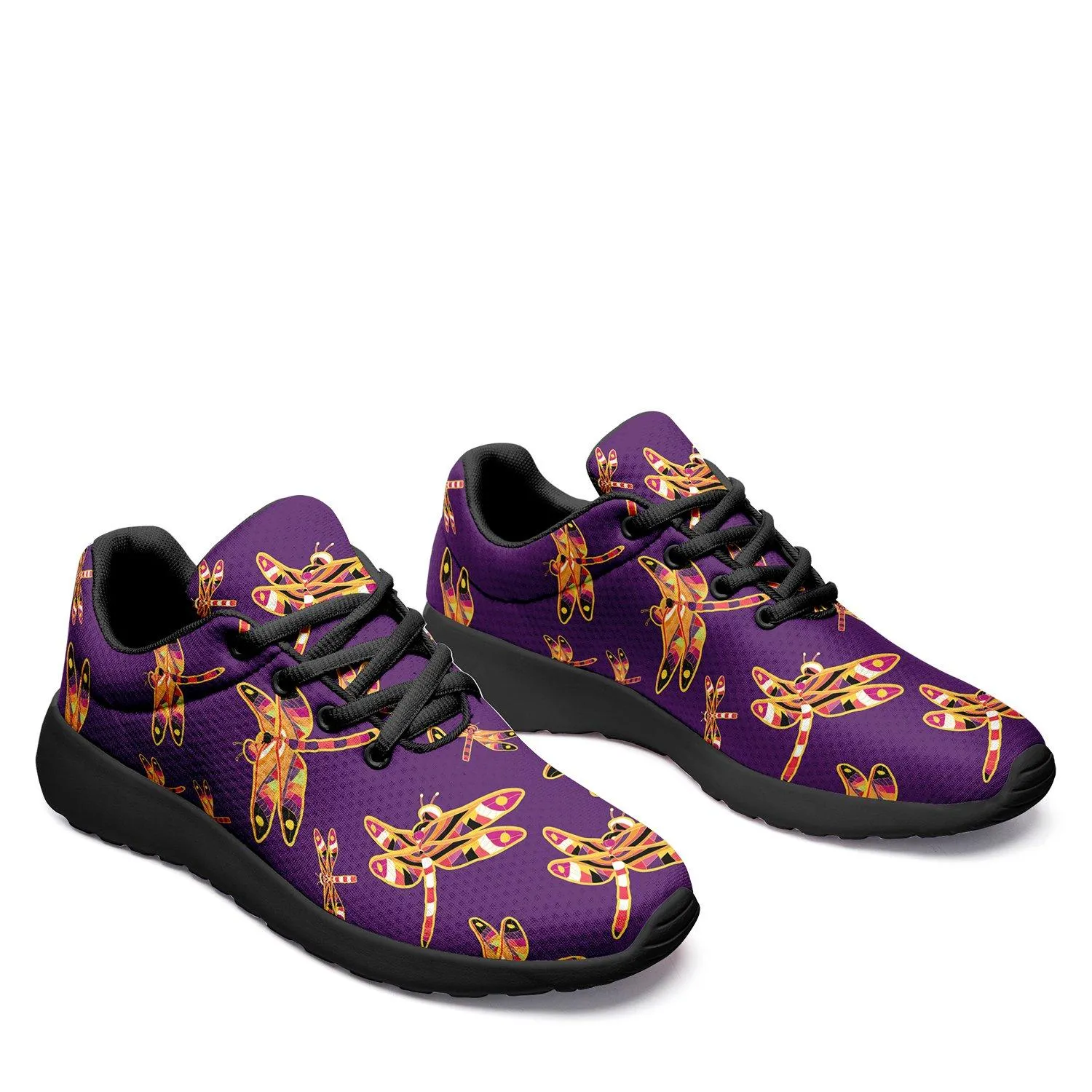 Gathering Yellow Purple Ikkaayi Sport Sneakers