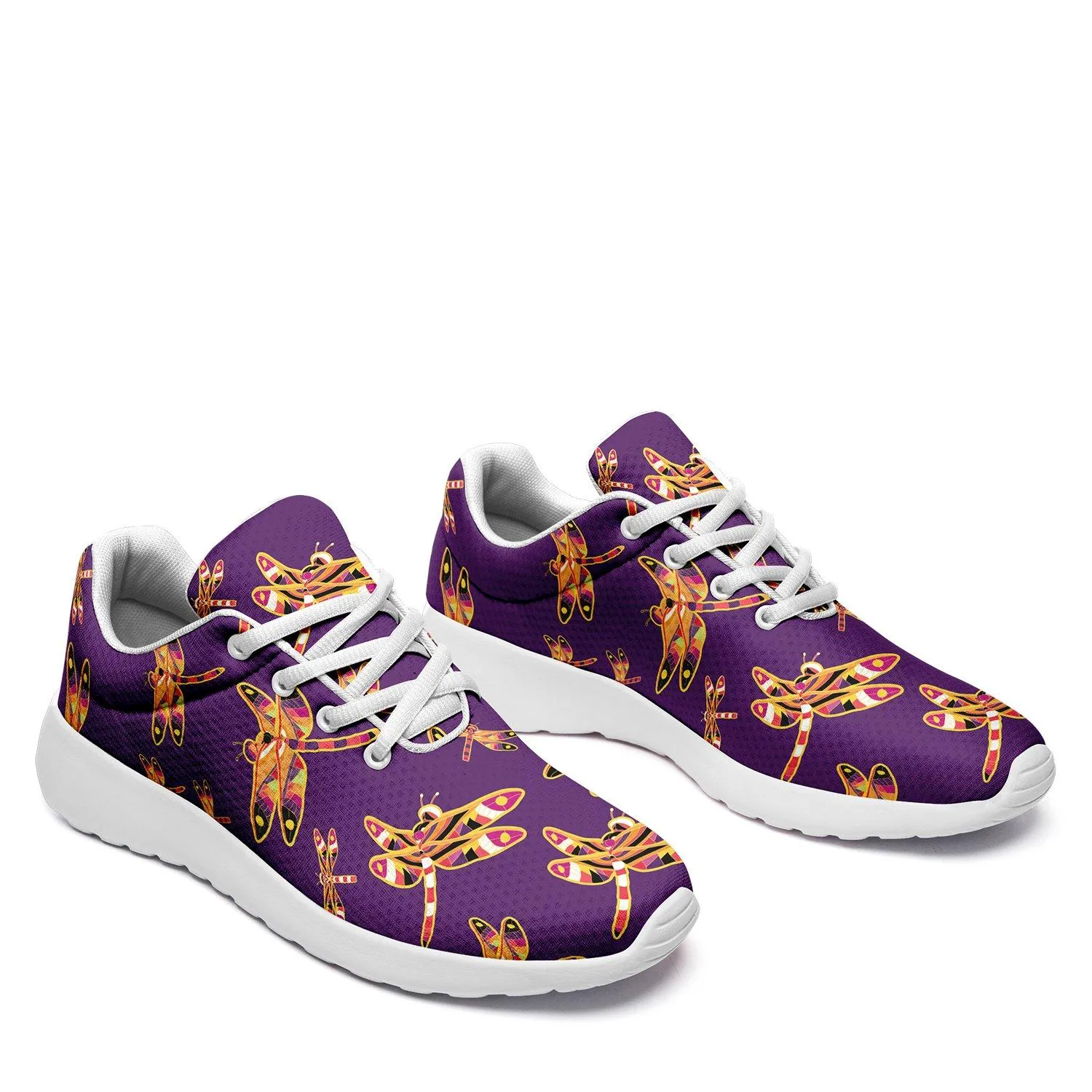 Gathering Yellow Purple Ikkaayi Sport Sneakers