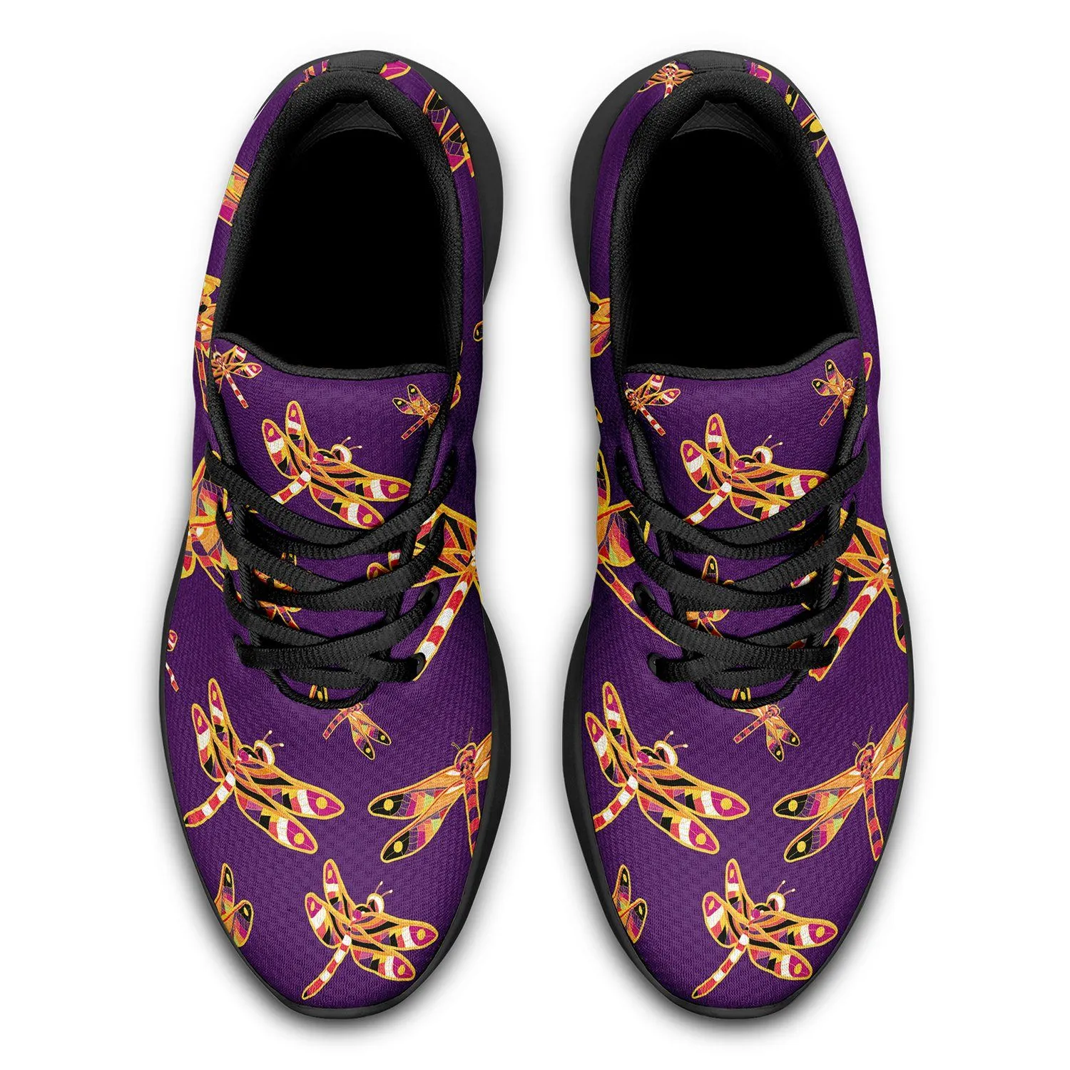 Gathering Yellow Purple Ikkaayi Sport Sneakers