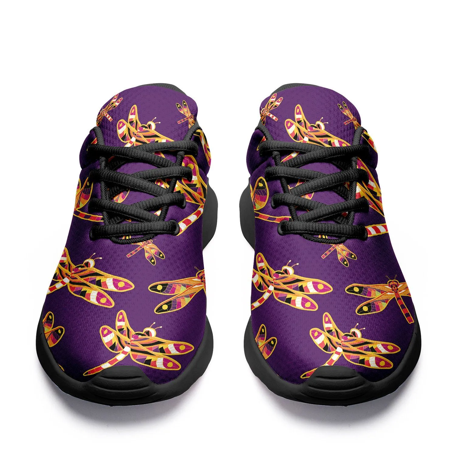 Gathering Yellow Purple Ikkaayi Sport Sneakers
