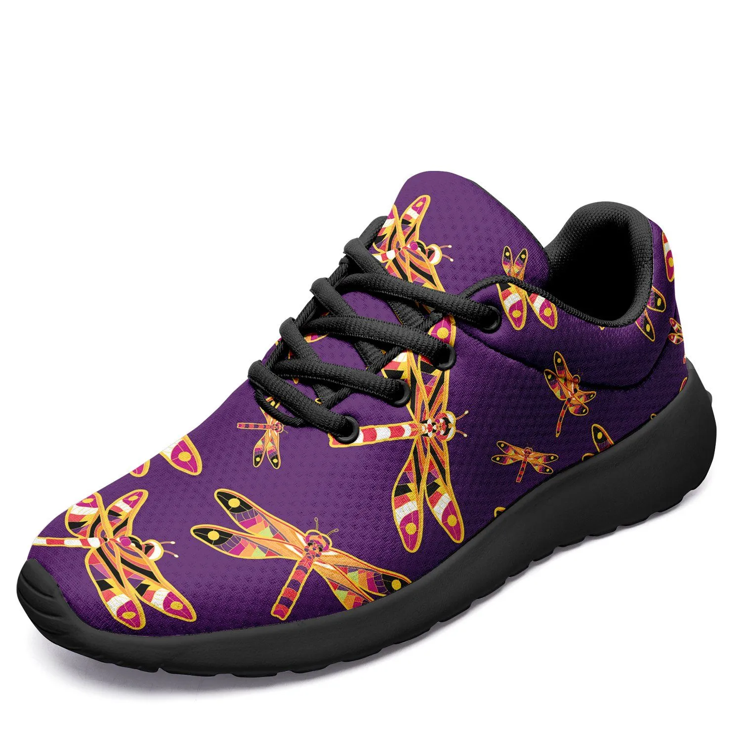 Gathering Yellow Purple Ikkaayi Sport Sneakers