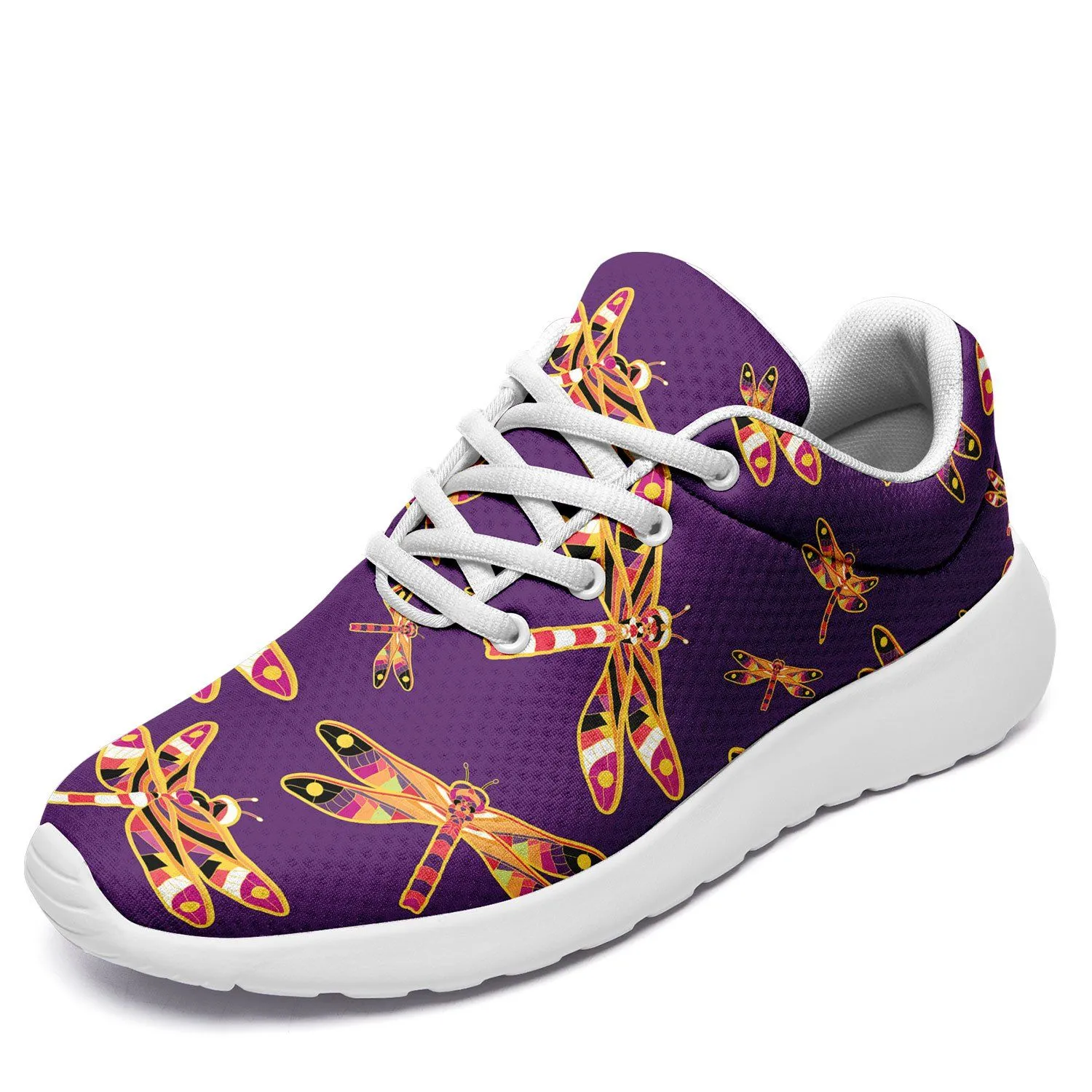 Gathering Yellow Purple Ikkaayi Sport Sneakers