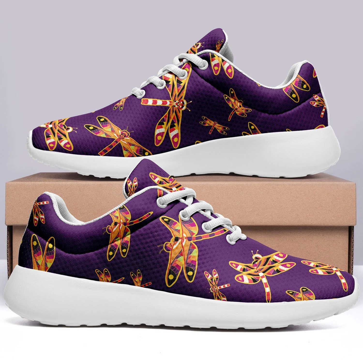 Gathering Yellow Purple Ikkaayi Sport Sneakers